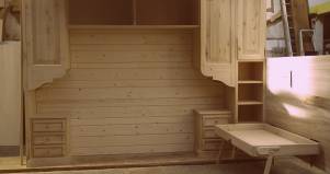 Armadio legno a ponte classico 2